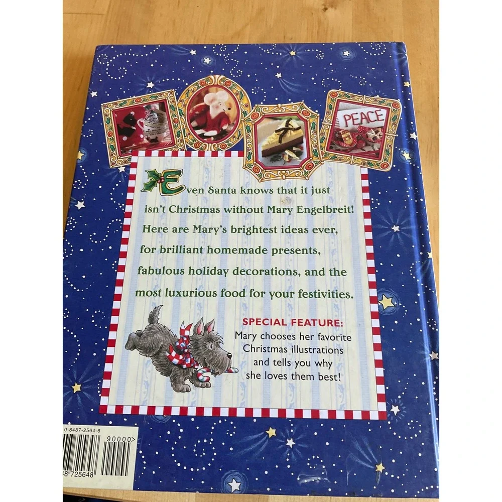 Mary Engelbreit Here Comes Santa Claus Christmas Holiday Craft Recipe Book 2002